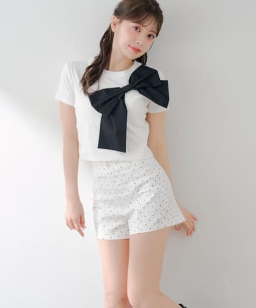 Chico(チコ) チャーム付きコンパクトショートパンツ