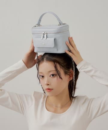 Chico(チコ) キルティングミニバニティバッグ