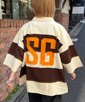 CIAOPANIC TYPY(チャオパニックティピー) 【SOUNDS GOOOOD】ラグランミニ裏毛ラガーシャツ