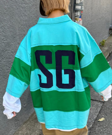 CIAOPANIC TYPY(チャオパニックティピー) 【SOUNDS GOOOOD】ラグランミニ裏毛ラガーシャツ