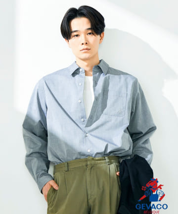 FREDY & GLOSTER(フレディ アンド グロスター) 【GEVACO/ゲバコ】シャンブレーシャツ