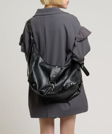 w closet(ダブルクローゼット) スターバックルマルチWAYバッグ