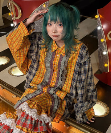 CIAOPANIC(チャオパニック) 【I’ｍ×CIAOPANIC】I’mの仲間入りフリルシャツ