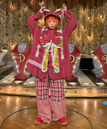 CIAOPANIC(チャオパニック) 【I’ｍ×CIAOPANIC】変身レイヤードチェックパンツ