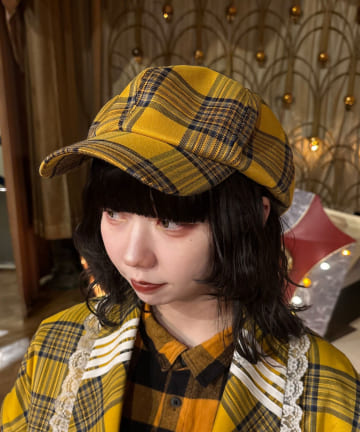 CIAOPANIC(チャオパニック) 【I’ｍ×CIAOPANIC】レトロタイムスリップキャスケット