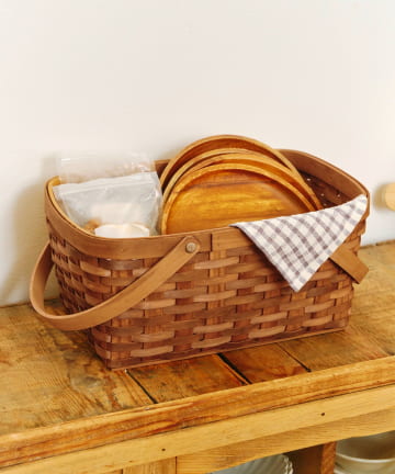 salut!(サリュ) 水杉ハンドルバスケット：L