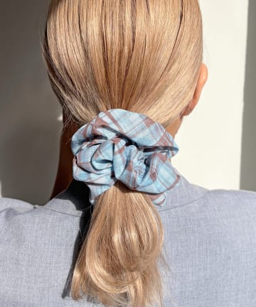 Lattice(ラティス) メッシュチェックシュシュ