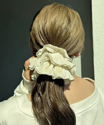 Lattice(ラティス) プリーツシュシュ