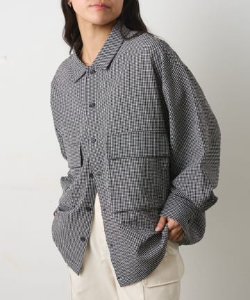 COLONY 2139(コロニー トゥーワンスリーナイン) 【セットアップ対応】シアサッカーギンガムCPOシャツジャケット