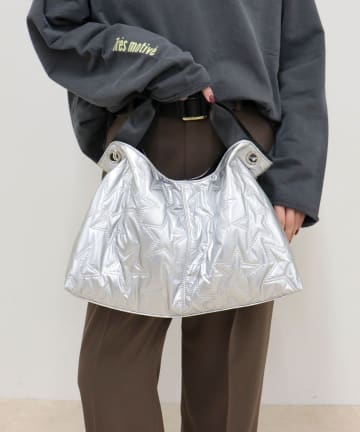 FREDY & GLOSTER(フレディ アンド グロスター) 星キルト2WAYトートバッグ