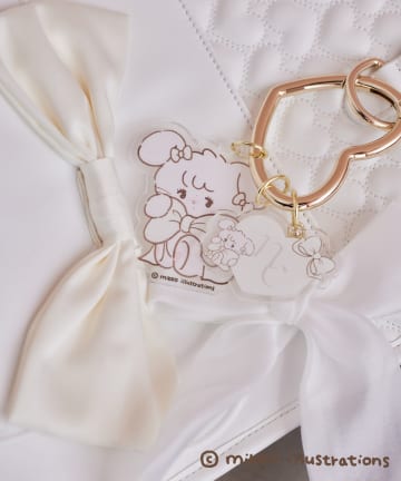 NICE CLAUP / OLIVE des OLIVE OUTLET(ナイスクラップ  / オリーブ デ オリーブ アウトレット) 【one after anothe】【mikko コラボ】ハートカラビナチャーム