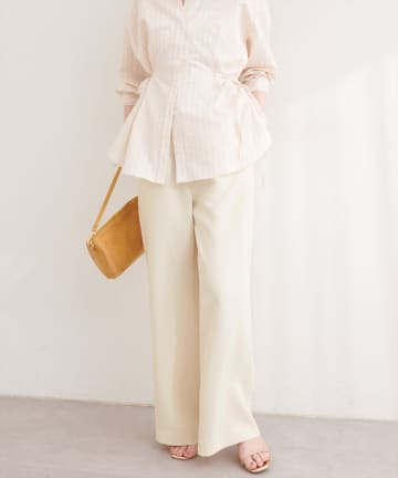 natural couture(ナチュラルクチュール) とろみイージーパンツ