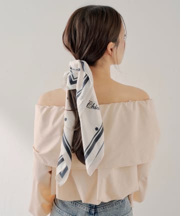 Chico(チコ) ドット柄スカーフ