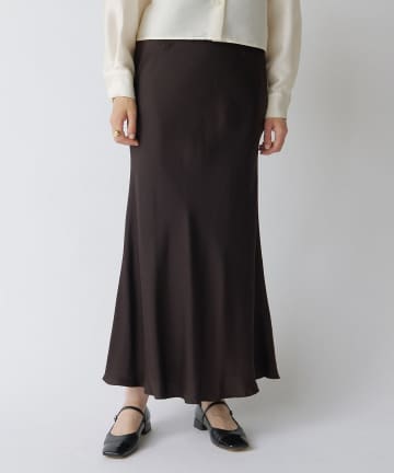 Whim Gazette(ウィム ガゼット) 【Drawing Numbers】キュプラバイアスマーメイドスカート