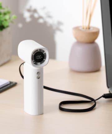 BIRTHDAY BAR(バースデイバー) 〈風量調節100段階〉ナトリウムイオン電池搭載コンパクト大風量ハンディーファン