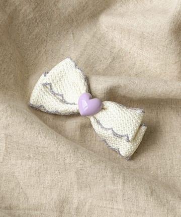 3COINS(スリーコインズ) パイピングリボンクリップ／KIDS