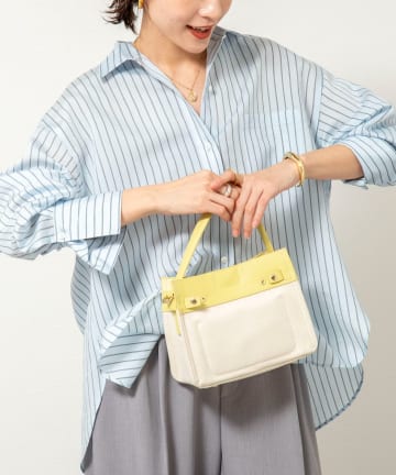 NOLLEY'S(ノーリーズ) ウォッシャブルタンブラーストライプ3WAYシャツ