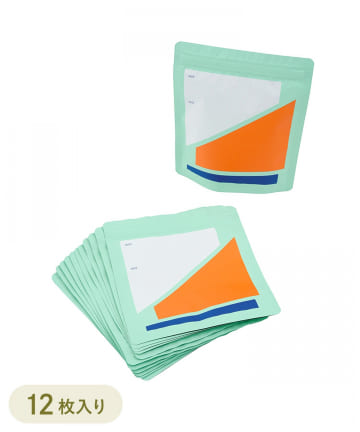 3COINS(スリーコインズ) マチありアルミストックバッグ：M／KITINTO