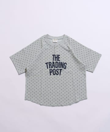 CIAOPANIC TYPY(チャオパニックティピー) 【UNISEX】ピグメント加工ラグランワッフルヘンリーTEE