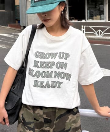 CIAOPANIC TYPY(チャオパニックティピー) 【UNISEX】アソート柄アップリケTEE