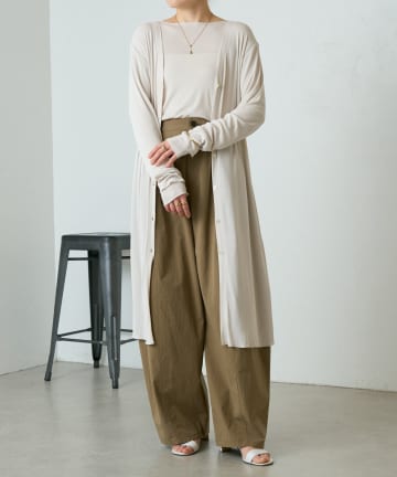 BEARDSLEY(ビアズリー) トロミミディカーディガン