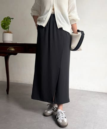 Chez toi(シェトワ) ダブルクロスナロースカート