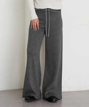 RAY CASSIN(レイカズン) ボーダーカットパンツ