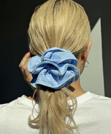 Lattice(ラティス) ストライプシュシュ