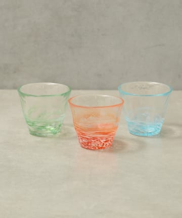 BIRTHDAY BAR(バースデイバー) びーどろ舘 ミニグラス 3Pセット