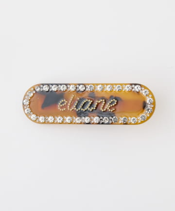 one after another NICE CLAUP(ワンアフターアナザー ナイスクラップ) 【Eliane Collection】ロゴラインストーンピン