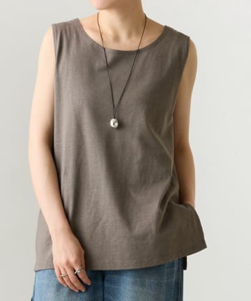 BEARDSLEY(ビアズリー) コットンスラブタンクトップ