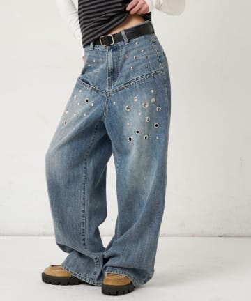 WHO’S WHO gallery(フーズフーギャラリー) EYELET SLAPOKE BLAST DENIM