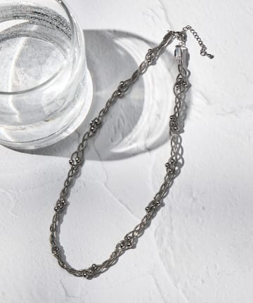 Lattice(ラティス) 【LesSignes】ステンレスネックレス