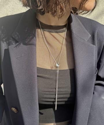 Lattice(ラティス) 【LesSignes】ステンレスネックレス