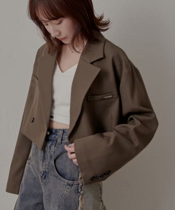 mline(エムライン) [mline]ショート ジャケット