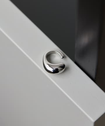 ear PAPILLONNER(イア パピヨネ) 【ouchi企画】スムースフープイヤーカフ