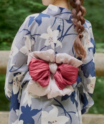 OUTLET(アウトレット) 【Chico】マルチway 配色兵児帯