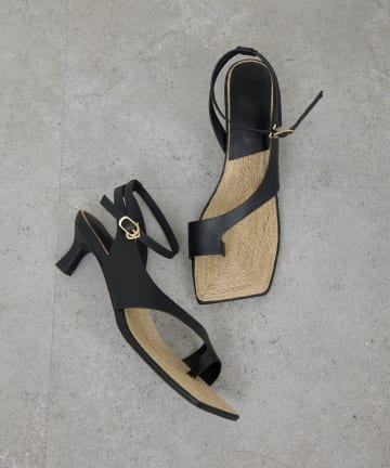 GALLARDAGALANTE(ガリャルダガランテ) 【2.718】ジュートトングサンダル