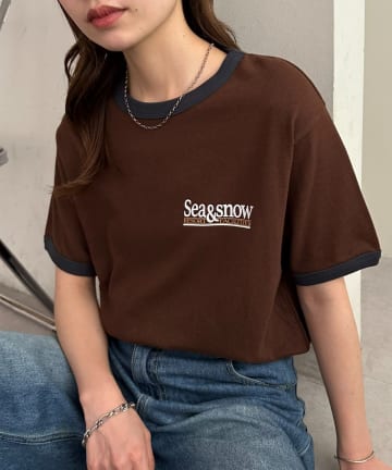 DISCOAT(ディスコート) 【Enlude】ワンポイントリンガーT《ユニセックス》