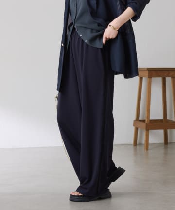 COLLAGE GALLARDAGALANTE(コラージュ ガリャルダガランテ) 【接触冷感/ストレッチ】イージースラックスパンツ