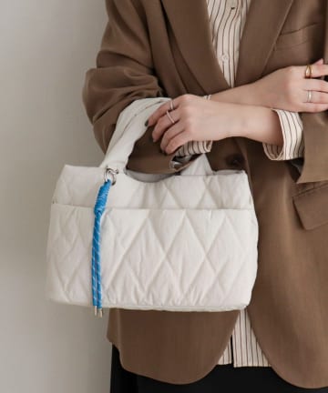 FREDY & GLOSTER(フレディ アンド グロスター) キルティング3ROOMトートバッグ