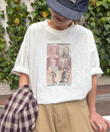 CIAOPANIC TYPY(チャオパニックティピー) 【ユニセックス】スラブフォトTee