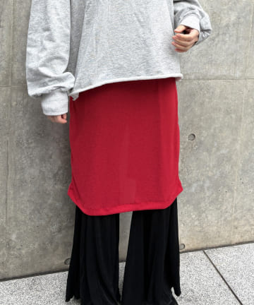 Lattice(ラティス) レイヤードシアースカート