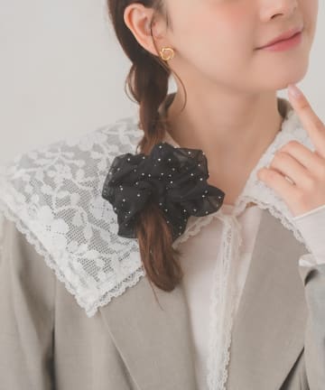 Lattice(ラティス) ストーン付きシアーシュシュ