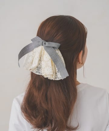 Lattice(ラティス) レースバレッタ