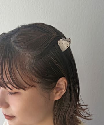 Lattice(ラティス) ハートドットミニクリップセット(2P)