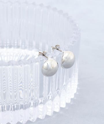 NOLLEY'S(ノーリーズ) 【grâce grace/グラスグラス】ラウンドドームピアス