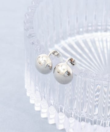 NOLLEY'S(ノーリーズ) 【grâce grace/グラスグラス】ラウンドドームイヤリング