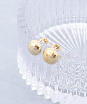 NOLLEY'S(ノーリーズ) 【grâce grace/グラスグラス】ラウンドドームイヤリング