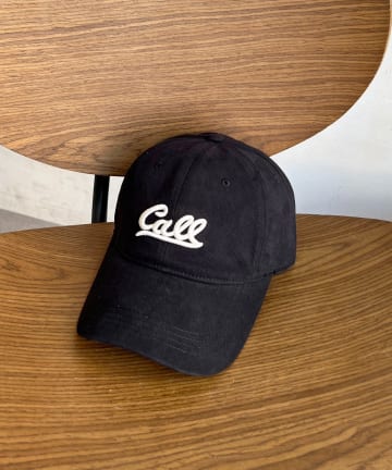 un dix cors(アンディコール) call刺繍キャップ